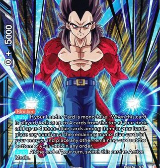 SS4 Vegeta, Rise of the Super Warrior (BT11-052) [Vermilion Bloodline] For Sale