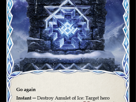 Amulet of Ice [LGS064] (Promo)  Cold Foil For Cheap