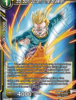 SS Son Goten, the Brawler (BT14-099) [Cross Spirits] Fashion