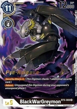 BlackWarGreymon [BT5-069] [Battle of Omni Pre-Release Promos] on Sale